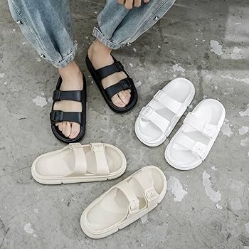 Amazon.com: XUEMML Women and Men Platform Sandals with Arch